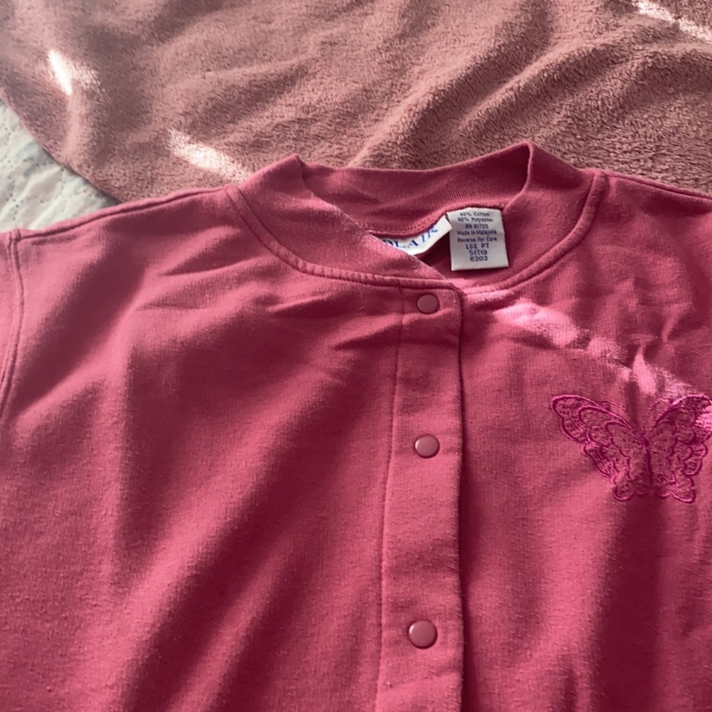 Button-Up Sweatshirt - Picture 2 of 7